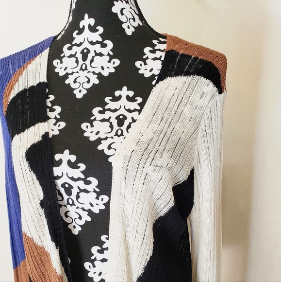 Nic + Zoe | Assymetrical Color Cardigan - Picture 3 of 8